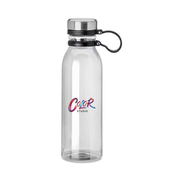 rPET Transparent Bottles - SS Lid with Carry Handle ( 800ml ) - Image 2