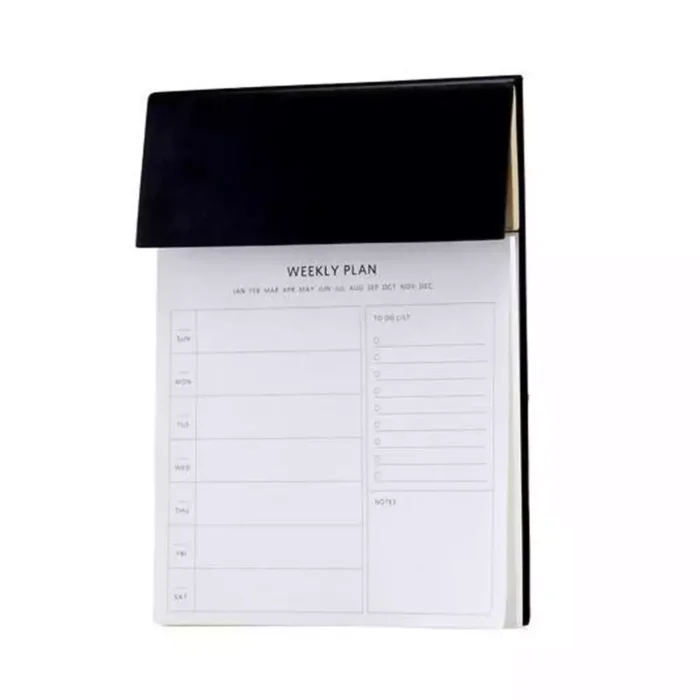 A4 Weekly Desk Planner