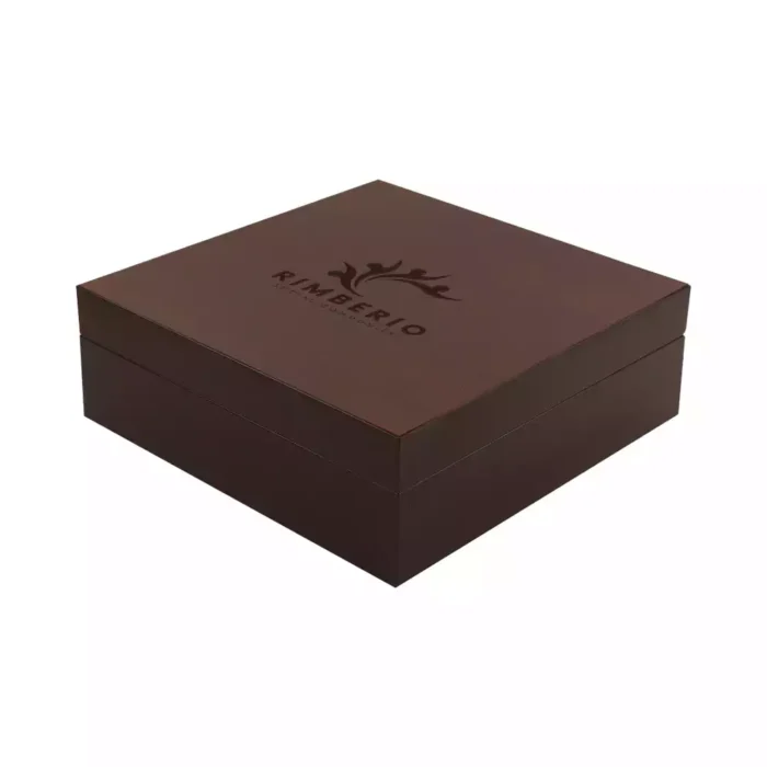 Luxury Wooden Finish PVC Gift Box