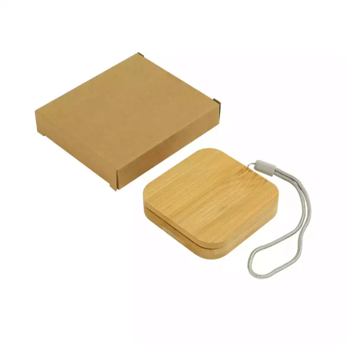 Multi-Charging Cable Set in Bamboo Case