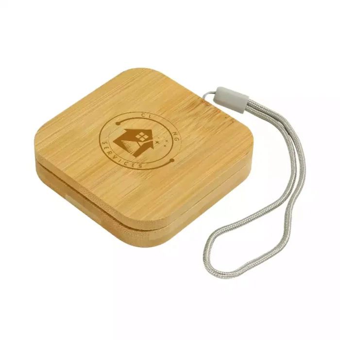 Multi-Charging Cable Set in Bamboo Case