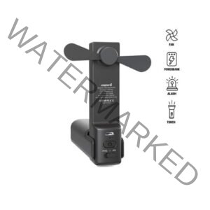 4 in 1 fan powerbank safety alarm torch for corporate gifts in Dubai