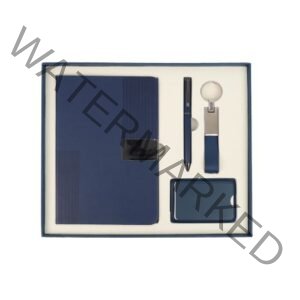 Notebook card holder and keychain gift set Corporate Gifts in Dubai