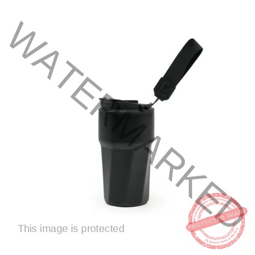 Reusable double wall tumbler with carrying lanyard for corporate gifting UAE