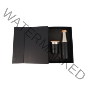 Bottle tumbler gift set with bamboo lids Corporate Gifts in Dubai