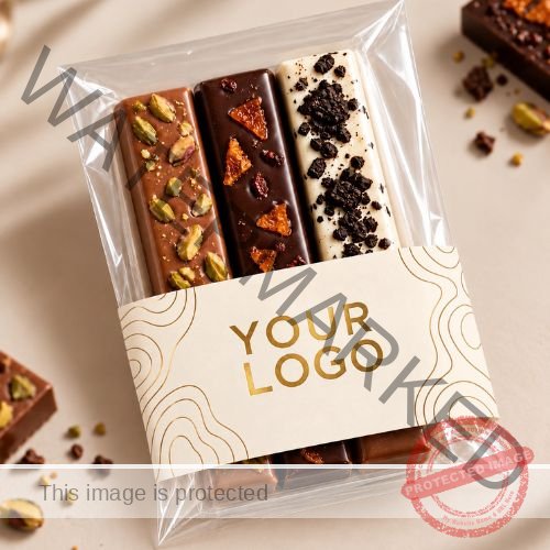 Customized luxury chocolate gift with company logo Corporate Gifts in Dubai